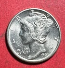 1941D US Mercury SILVER Dime "Denver" Mint! Choice Uncirculated Details! FSB!