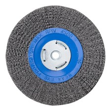 8" Crimped Wire Wheel 3/4 x 2 Arbor Bench Grinder Accessory