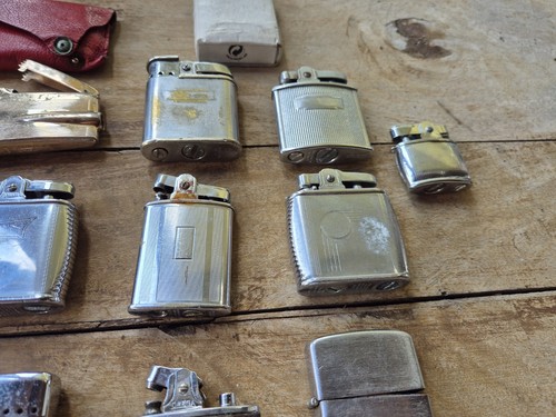 BARGAIN JOBLOT OF 18 RARE VINTAGE LIGHTERS FOR SPARES / REPAIR RONSON MOSDA - Picture 7 of 14