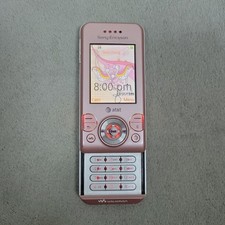 Sony Ericsson Walkman W580i Pink AT T Slider Cell Phone Tested Works Rare