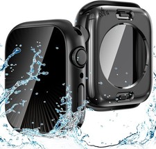 Privacy Waterproof Case for Apple Watch Series 10 46mm Anti Spy Screen Protector