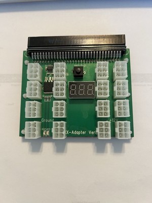 Acxico 1Pcs 6PIN 1200W Server Power Supply Breakout Board for HP DPS-1200QB A...