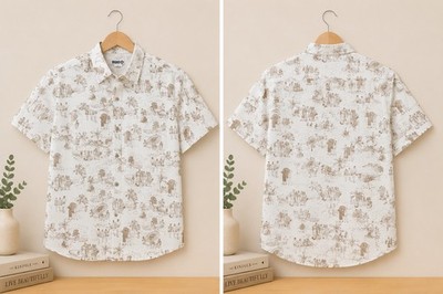 Black History Month x Target House of Aama Short Sleeve Button Shirt Unisex SzS