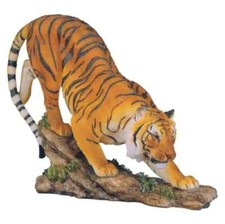 6" Orange Furious Bengal Tiger Wildlife Figurine