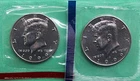 1999 P D Kennedy Half Dollar Coins from US Mint Set 2 BU Cello Fifty Cent UNC