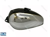 Kraftstofftank Benzintank Schwarz Chrom FüR Panther M100 M120 Ecs Stahl