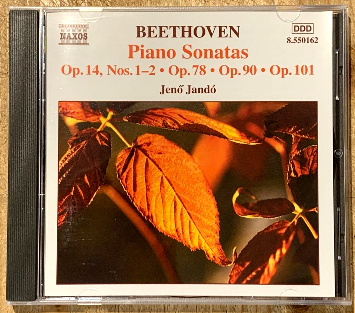 Beethoven Piano Sonatas Vol.6 Nos. 9 10 24 27 &amp; 28 JENÖ JANDO Naxos CD MINT