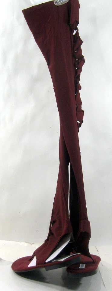 elle-1 сандалии плащ роббин красный лето над колена гладиатор сандалии женщин 5,5 - Изображение 4 из 4