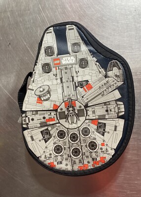 Lego Star Wars Zip Bin Storage Case Millennium Falcon 2011