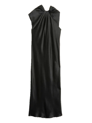 kaia silk midi dress ULLA JOHNSON Kaia Silk & Lace Midi Dress Ulla Johnson