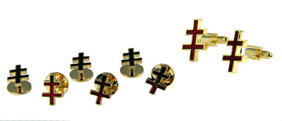 4031935 33rd Degree Inspector General Honorary Double Cross Tuxedo Set 33 