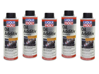 LIQUI MOLY Öl Additiv Oiladditiv 5 Stück á 200 ml MoS2 Verschleißschutz Schutz