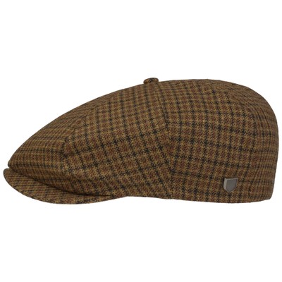 BRIXTON Brood Check Flatcap Schirmmütze Ballonmütze Karocap Mützen