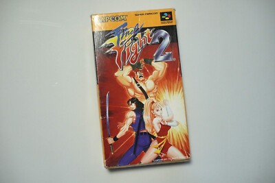 Super Famicom Final Fight 2 boxed Japan SFC games US Seller