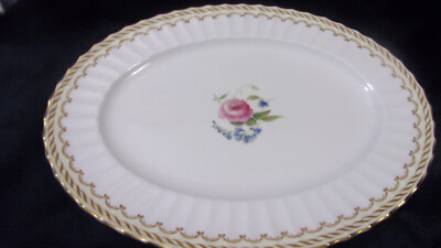 ROYAL WORCESTER BONE CHINA KENT Z 1636/1 OVAL SERVING PLATTER [13.75'' X 10.5'']