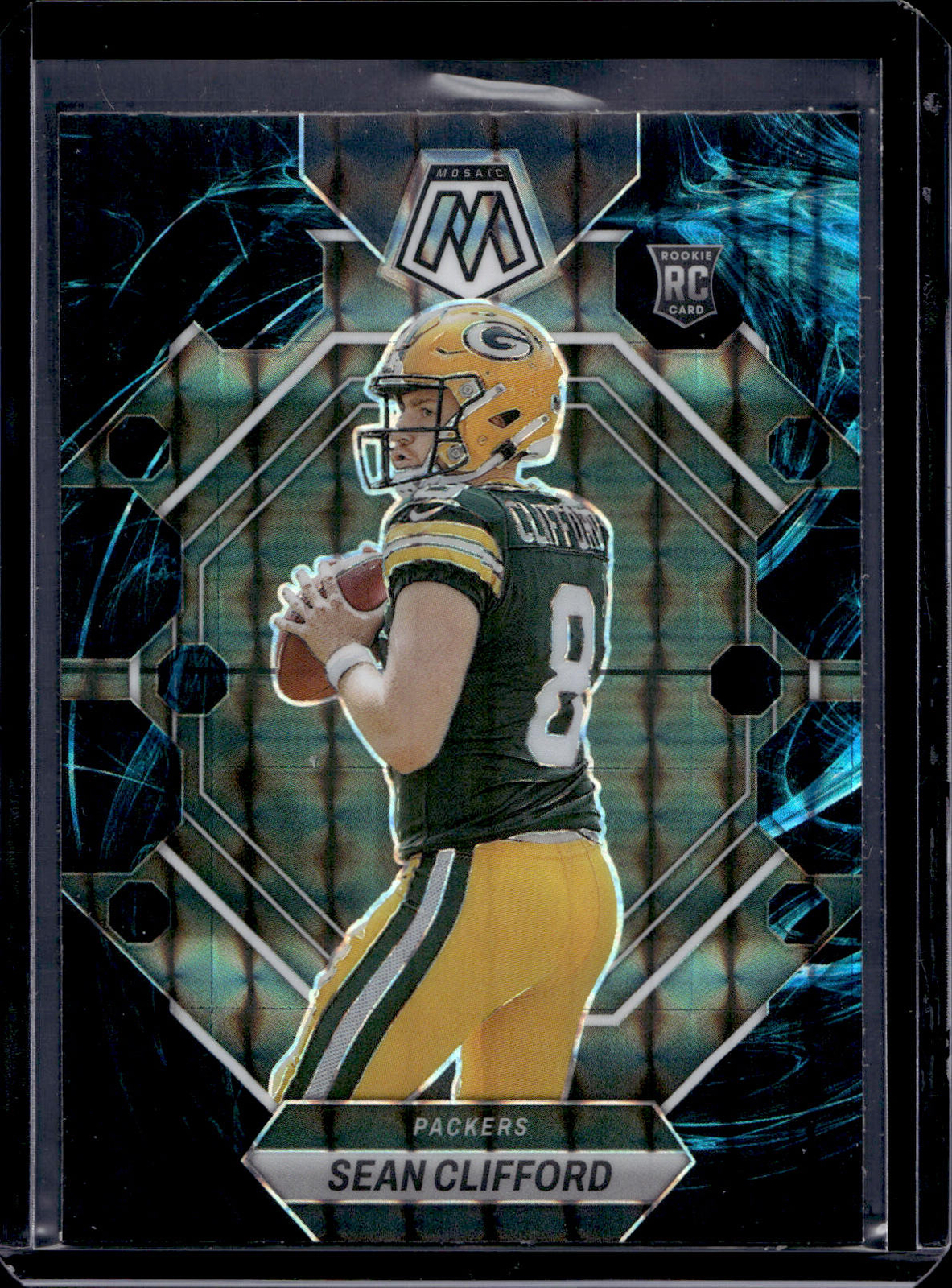 2023 Panini Mosaic Sean Clifford Genesis Rookie Green Bay Packers 361