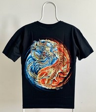 Magliette da uomo nere Rock Chang in cotone Acquisti Online su