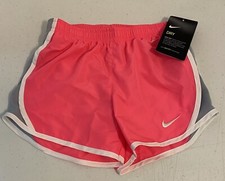 Nike Girls Dri-Fit Shorts Lined Running Shorts Size - 6X Hyper Pink NWT