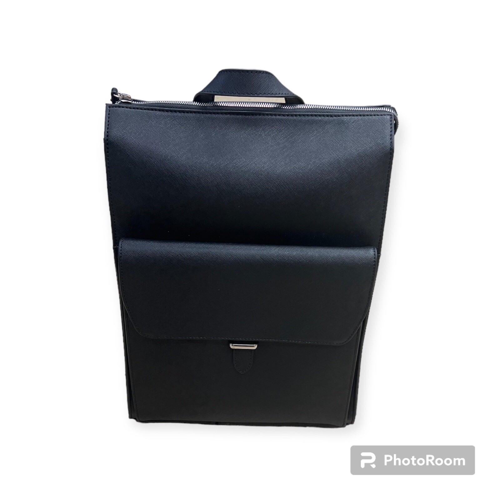 Womens Samsonite Executive Leather Convertible Backpack Color Black