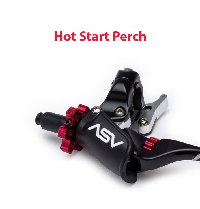 ASV F4 Pro Clutch Lever Black Short Hot Start Suzuki RMZ250 03-07