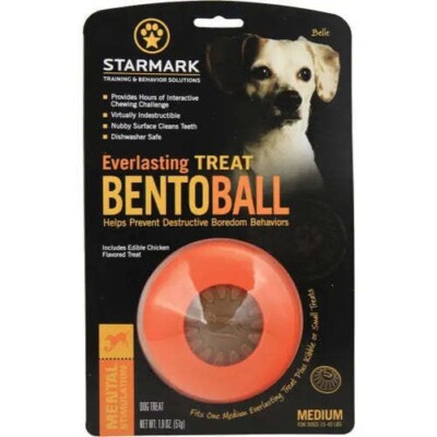 Starmark Dauerhafte Leckerli Bento Ball für Hunde