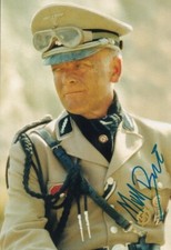 MICHAEL BYRNE signed Autogramm 20x30cm INDIANA JONES in Person autograph COA