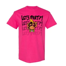Party Animals baseball T-shirt pink Unisex All sizes S to 45Xl JJ4423