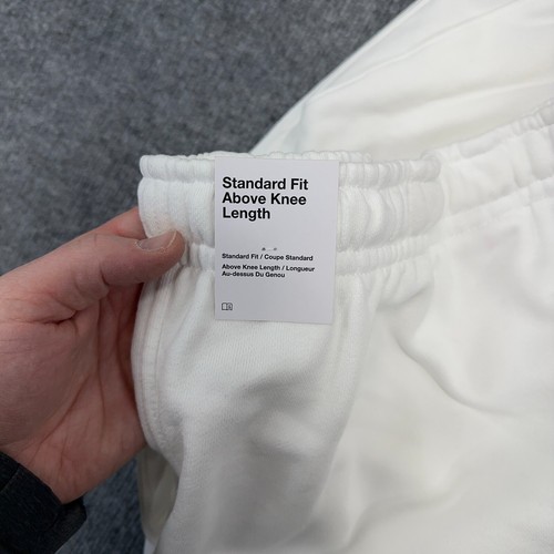 Nike Shorts Mens 2XL White French Terry Flow 5" Inseam Above the Knee Soft NEW - Picture 5 of 6