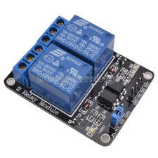 5V Two 2 Channel Relay Module With optocoupler For PIC AVR DSP ARM Arduino NEW
