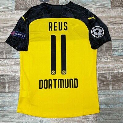 NWT REUS 11 M Borussia Dortmund 2019 2020 Home yellow TRIKOT Shirt