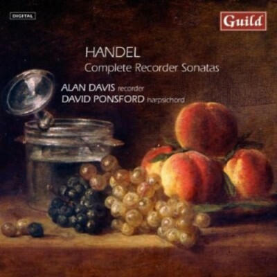 Complete Recorder Sonatas by Handel / Davis / Ponsford (CD, 2006)