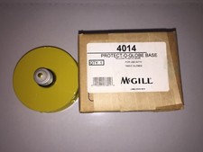 McGill 4014 Protect-O-Globe Yellow Plastic Base For Use With 1500-C Globes