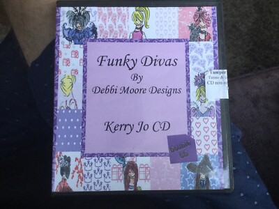 Debbi Moore Designs, FUNKY DIVAS - Kerry Jo - Doppel CD Rom  
