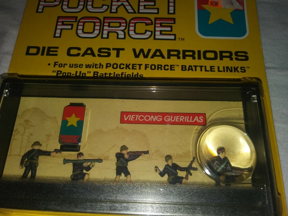 Monograma Pocket Force Die Cast Warriors Vietcong Guerrillas SELLADO 8073 Foto 3 de 4
