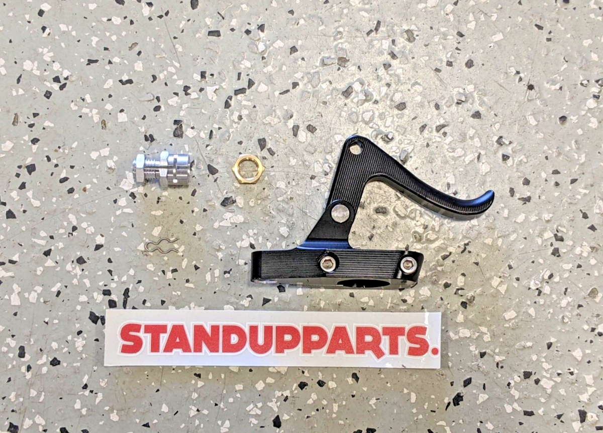 Sea-Doo BlacK Billet Finger Throttle &amp Adapter gtx rxp xp sp