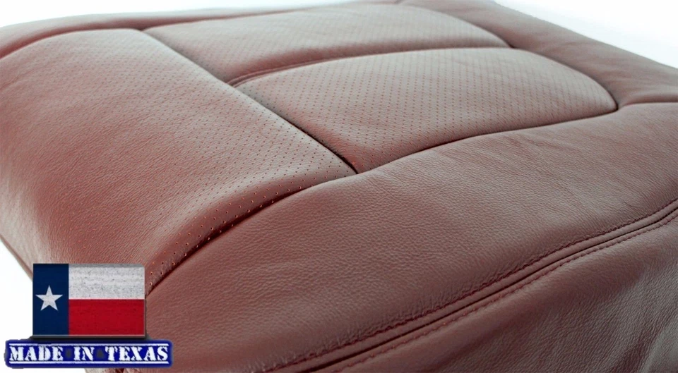 Cubierta de asiento de cuero para Ford F250 F350 King Ranch Super Duty 2011 2012 2013 2014 Foto 3 de 4