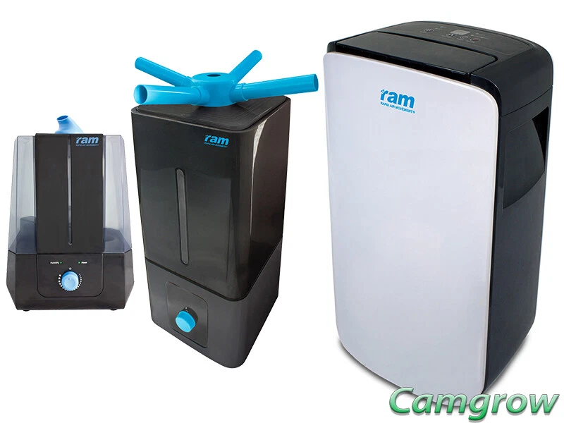 RAM 10L Dehumidifier or RAM Humidifier 5L or 13L For Grow Room Hydroponics - Image 2 of 2