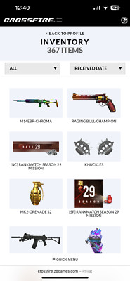 Crossfire NA (West) Account-RAZER full xmas full halloween VIPS Gold guns