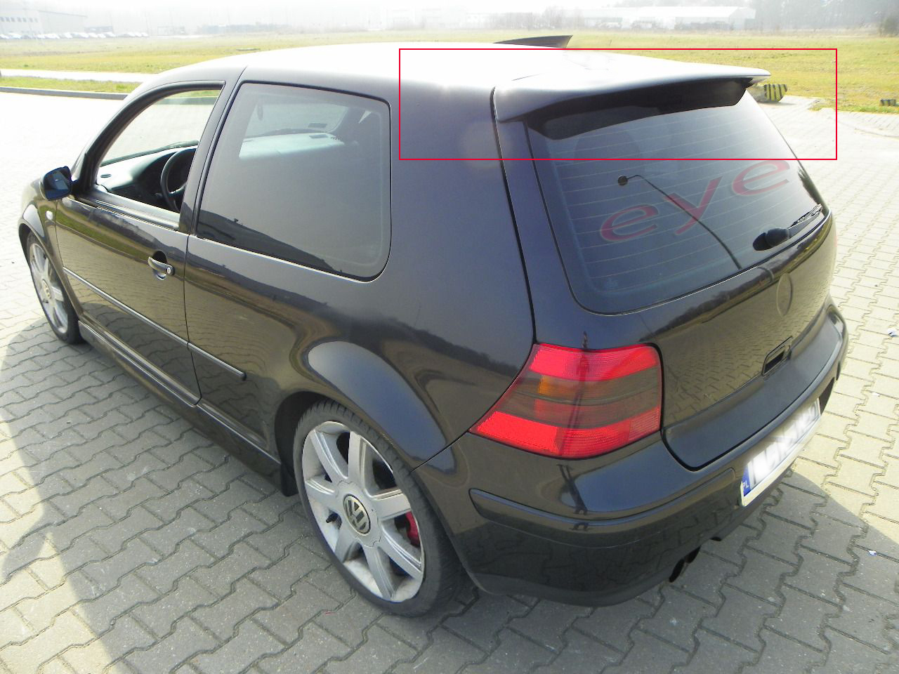 VW GOLF 4 MK4 IV R32 LOOK REAR ROOF SPOILER eBay