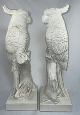 Cockatiel Birds Parrot White Lacquer 12  Heav...
