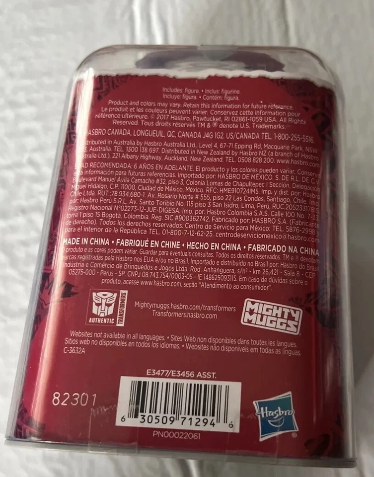 变形金刚 MIGHTY MUGGS 旋转头部动作 OPTIMUS PRIME #01,全新带盒!! — 第 4/4 张图片