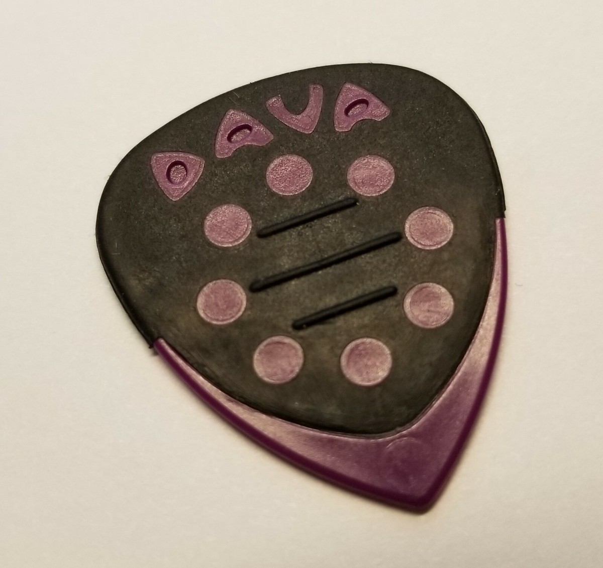 Lot De 6 Médiators Dava Control Picks – Gel, Accroche-doigt, Avec Sac – Fabriqués Aux USA