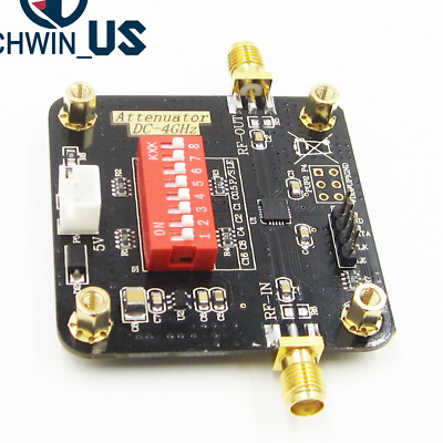 PE4302 Digital RF Step Attenuator Module High Linearity 0.5dB 50-ohm RF DSA
