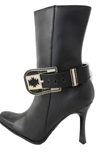 Metal Belt Buckle Western Shoe Charm | eBay