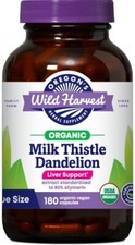 Oregon's Wild Harvest Milk Thistle Dandelion Organic 180 Count