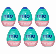 Mio Strawberry Lemonade Flavor Liquid Water Enhancer, 1.62 oz - 12 Pack