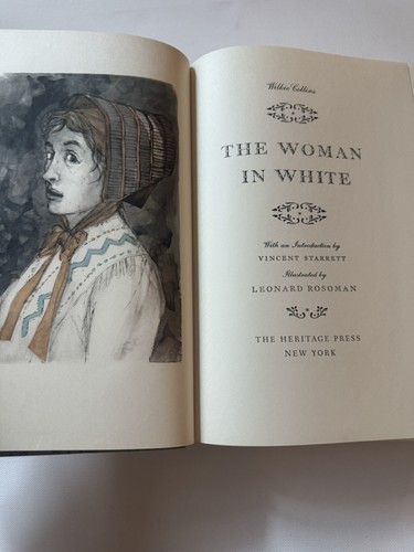 The Woman in White by Wilkie Collins 1964 Heritage Press Hardcover Slipcase + - Picture 2 of 7