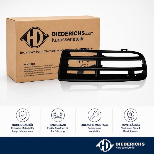 LÜFtungsgitter StossfÄNger Links Diederichs 2213049 FÜR VW-image