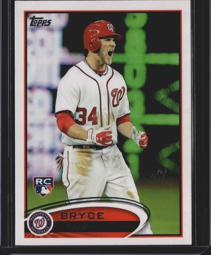 2012 Topps #661 Bryce Harper RC Phillies Nationals