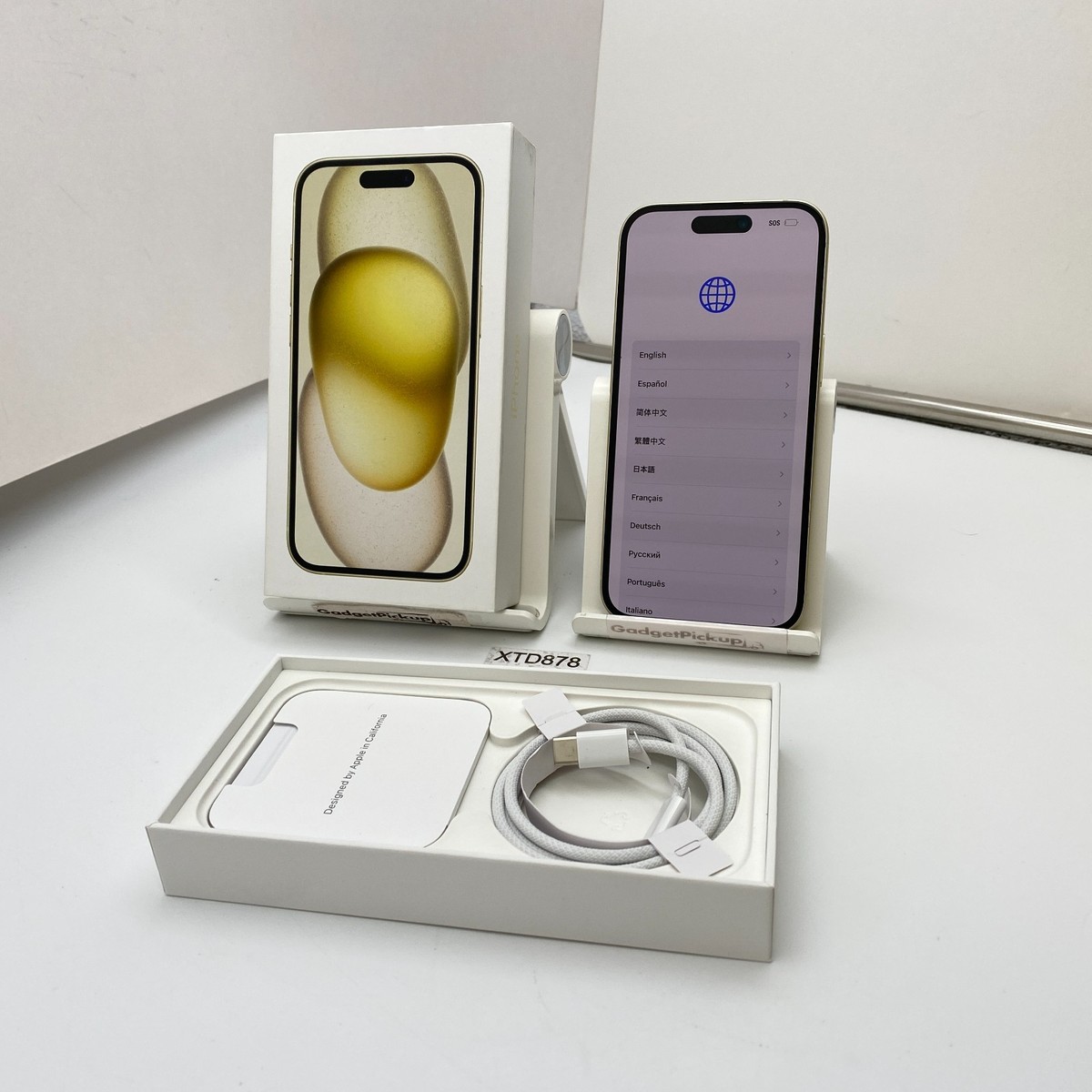 Apple iPhone 15 - 128GB - Yellow (Unlocked) - Open Box | eBay
